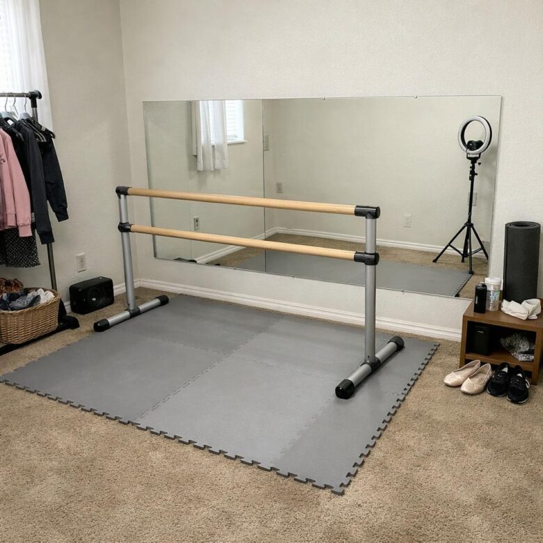 How to Create a Small Dance Practice Space at Home